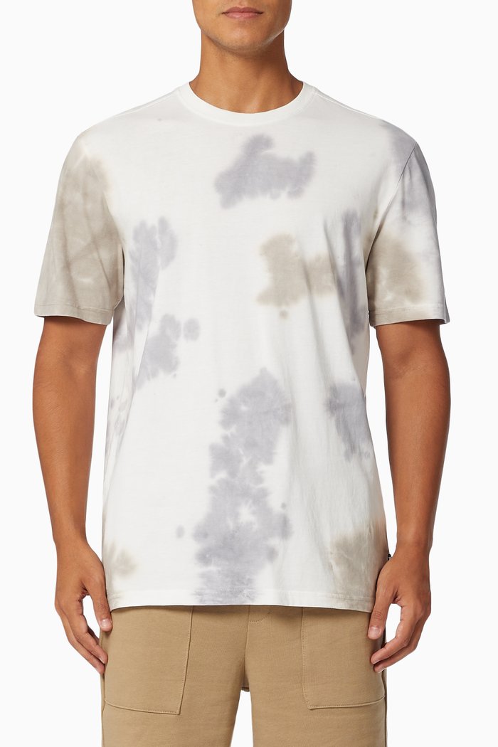 

Tie Dye T-shirt in Organic Cotton, Neutral