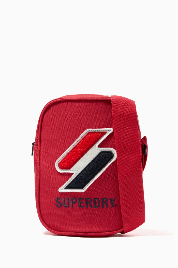 

Sportstyle Side Bag in Polyester, Red
