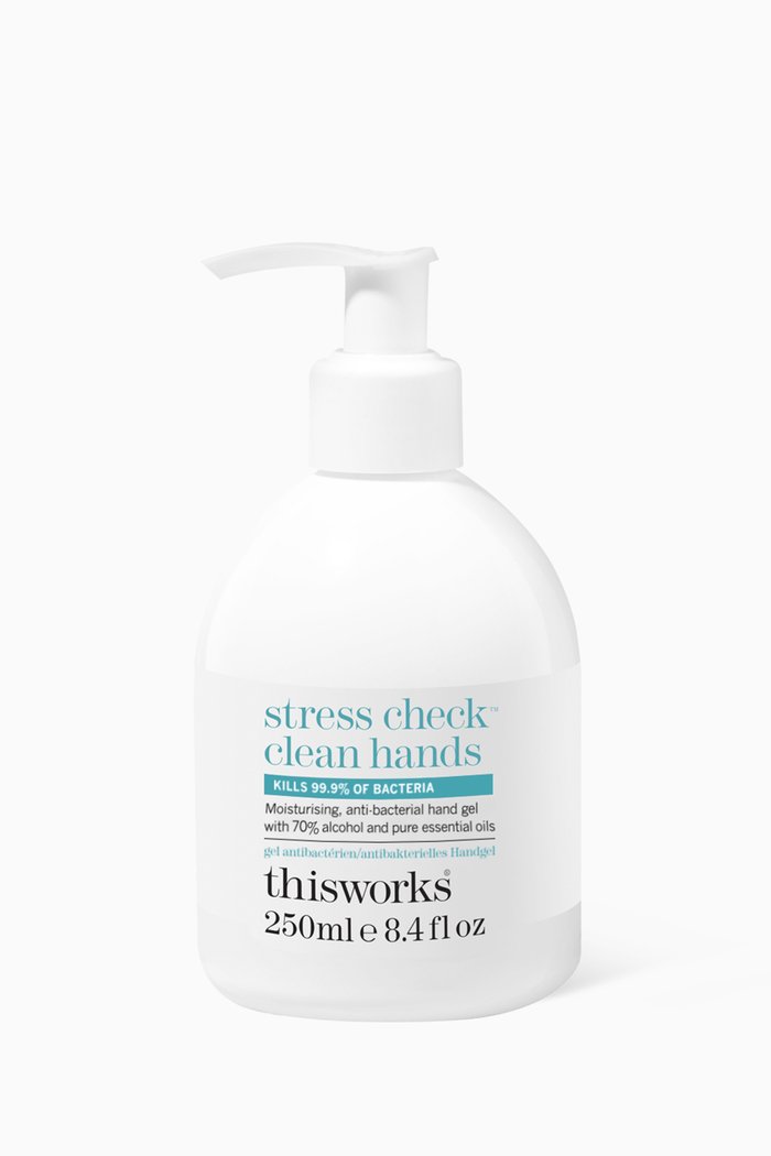 Stress Check Clean Hands, 250ml, Multicolour