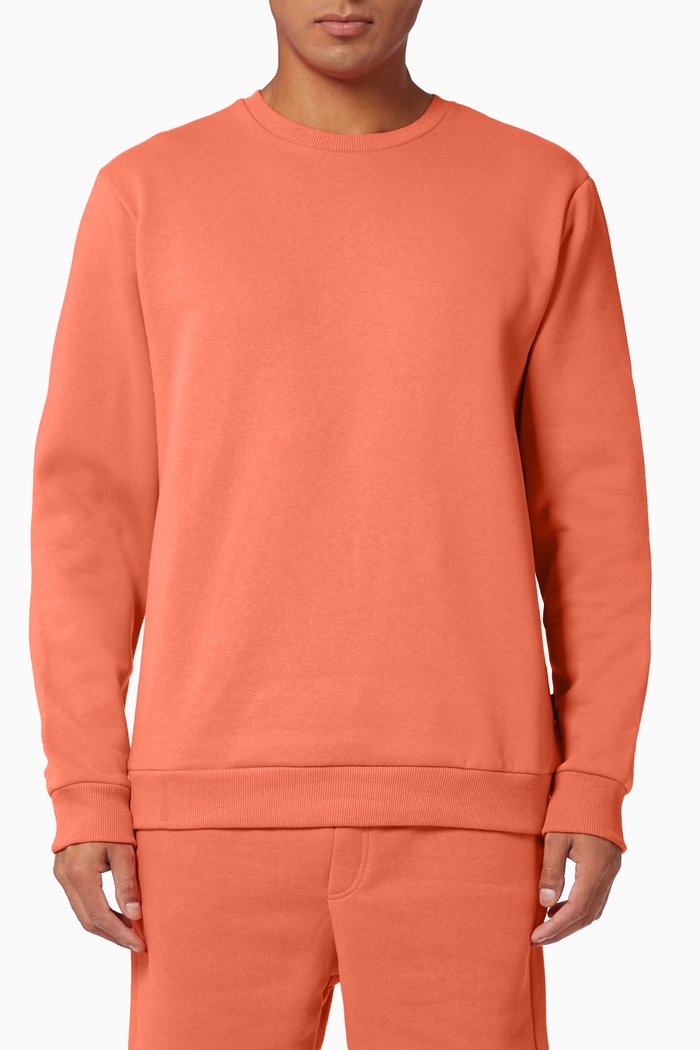 

Ceres Life Sweatshirt in Cotton, Orange