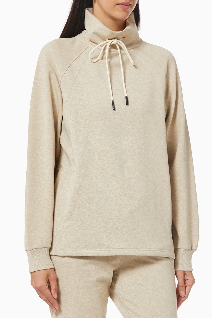 

Atlas Sweatshirt in Cotton, Neutral