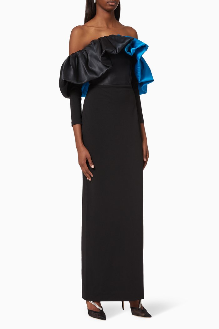 

Elson Maxi Dress, Black
