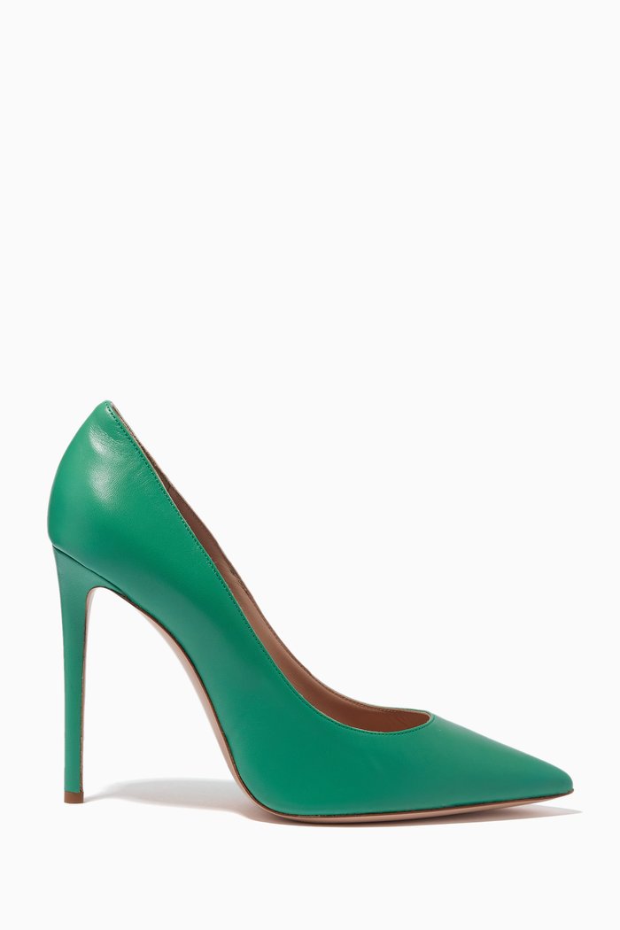 

Fancy 105 Pumps in Nappa, Green