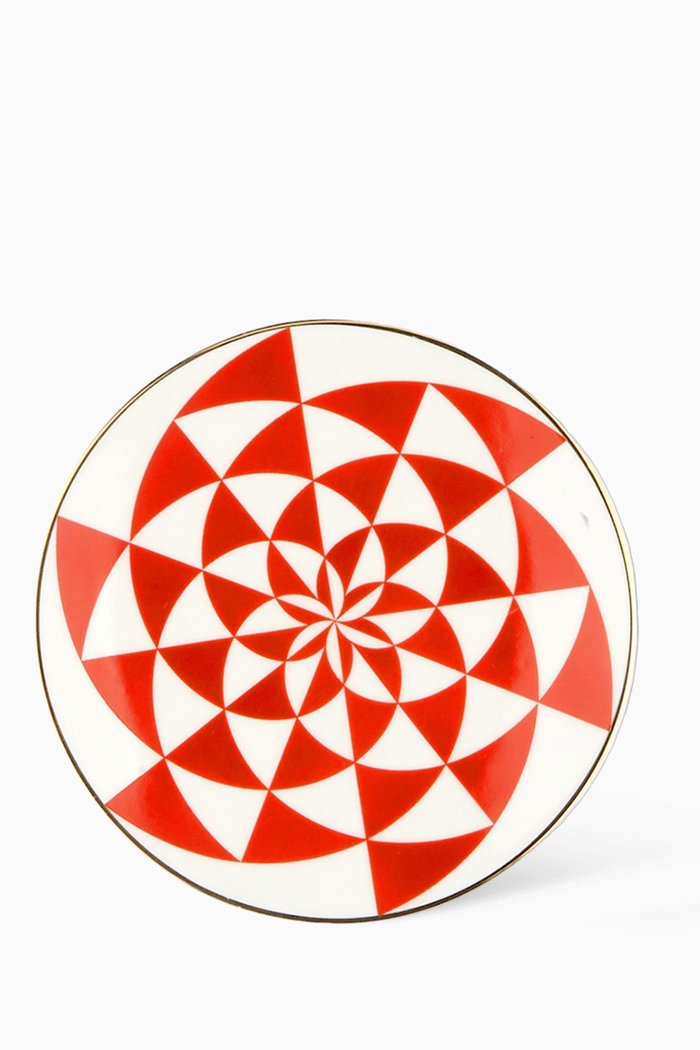 

Oracle Porcelain Saucer, Multicolour
