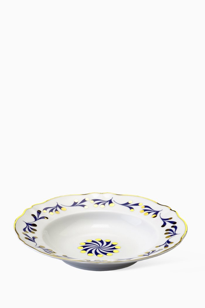 

Marino Porcelain Soup Plate, Multicolour