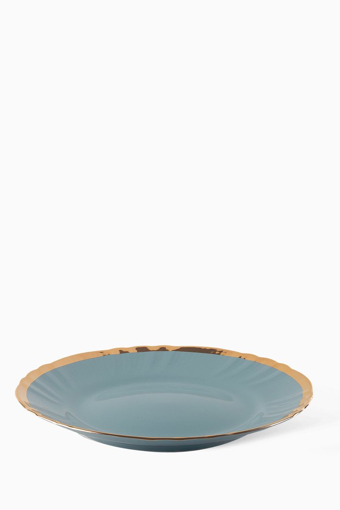 

Romantic Ironstone Dinner Plate, Multicolour