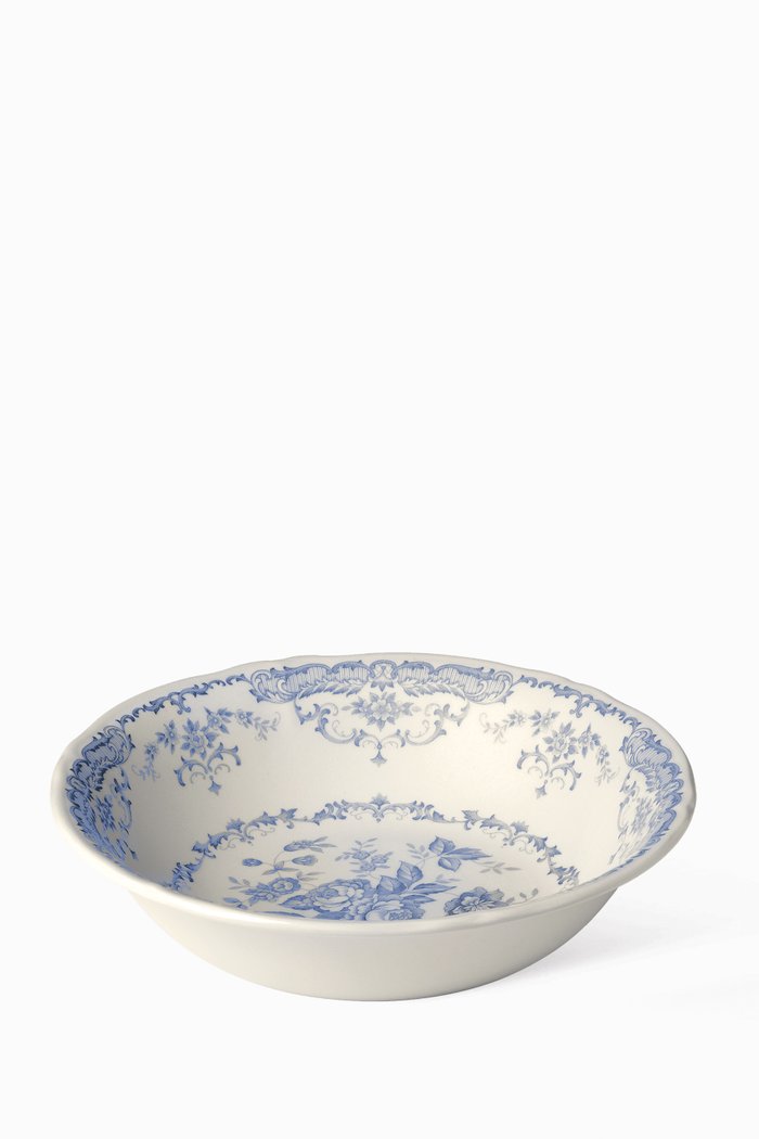 Rose Ironstone Cereal Bowl, Multicolour