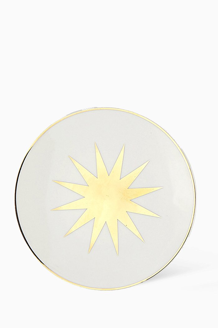 

Saetta Porcelain Saucer, Multicolour