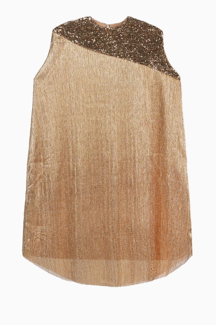 

The Slanted Signature Kaftan, Gold