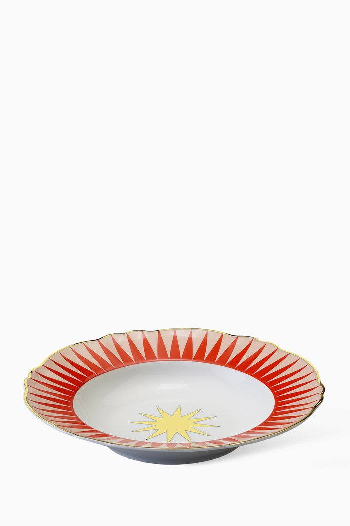 

Baleno Porcelain Soup Plate, Multicolour