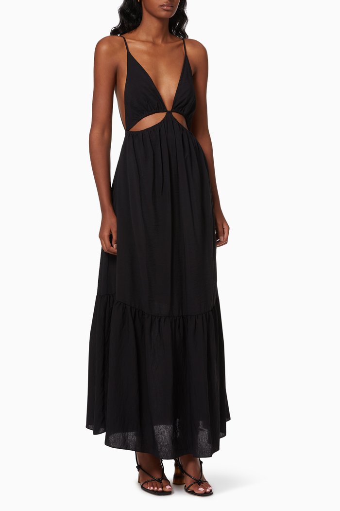 

Calliope Cut-out Dress, Black