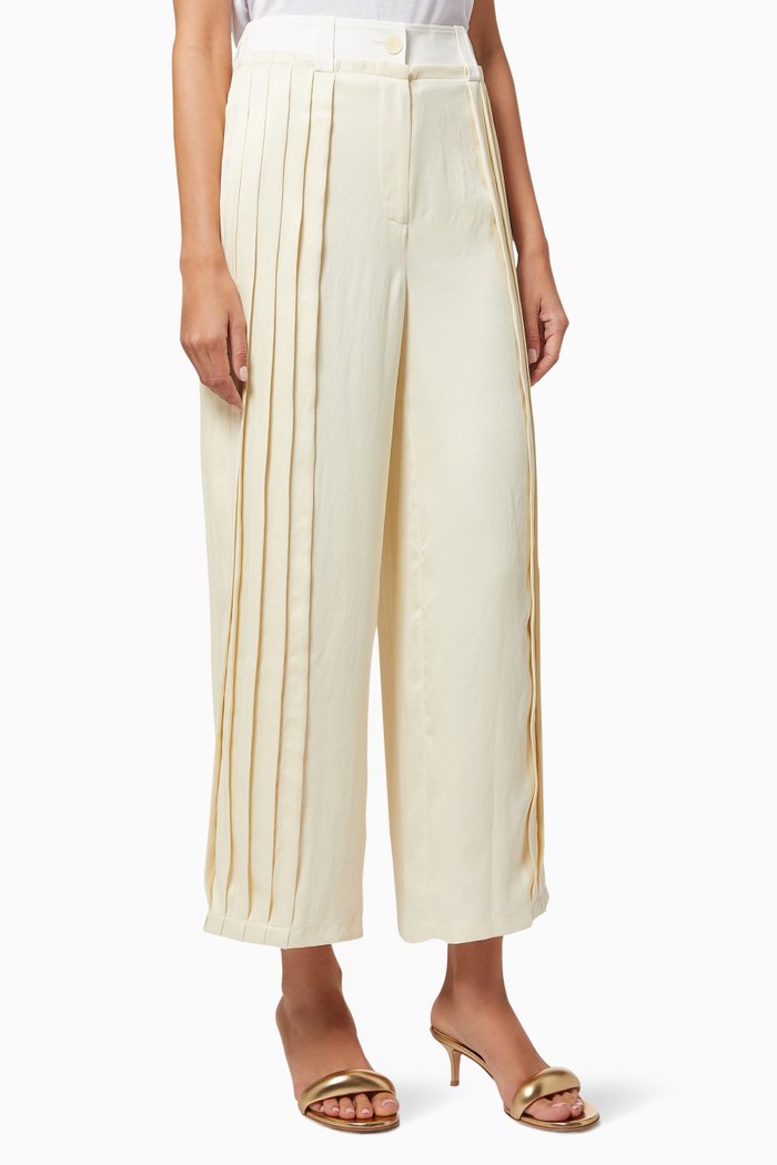 

Pleated Pants, Neutral