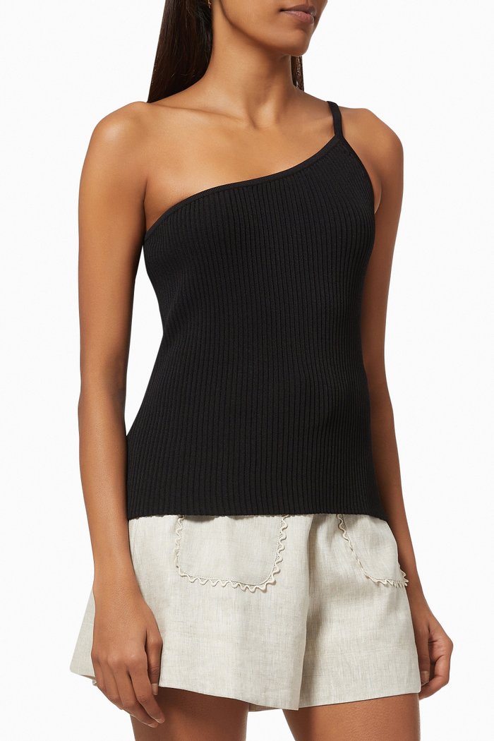

Last Dance Knit Top, Black
