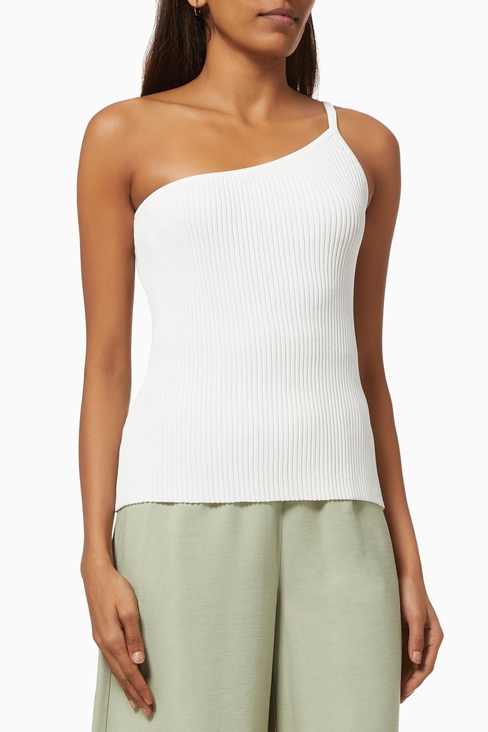 

Last Dance Knit Top, White