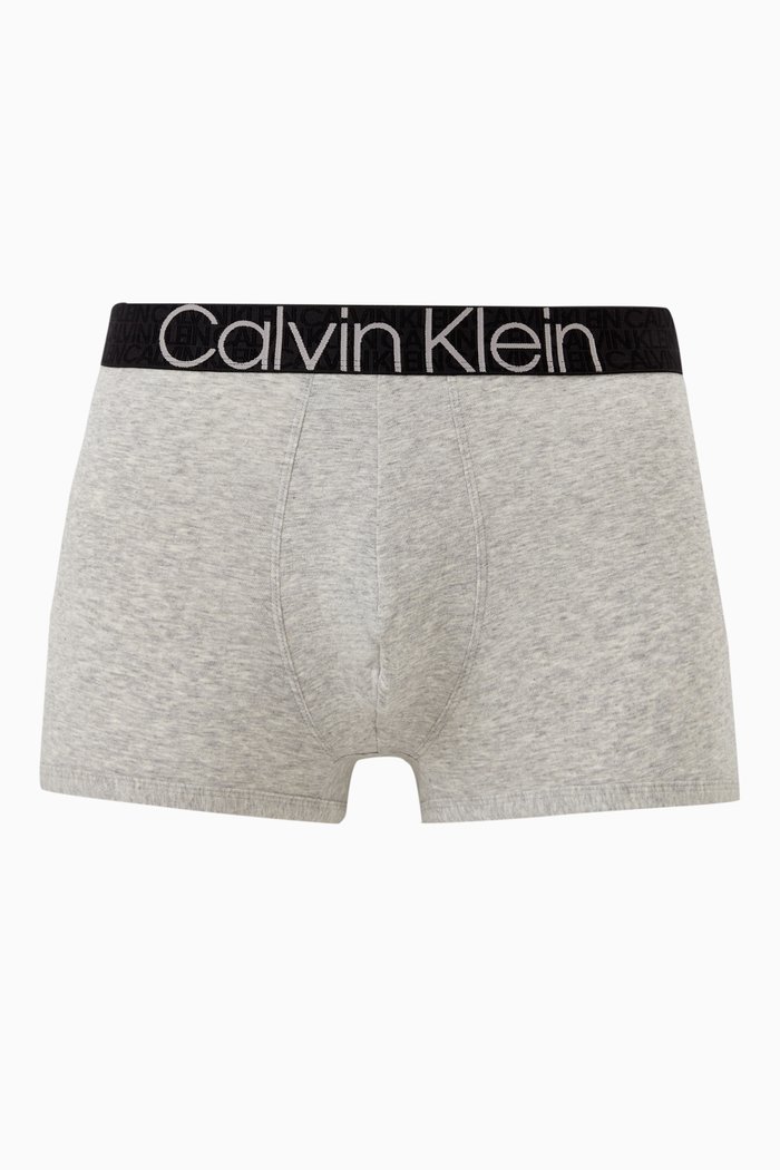 

CK Reconsidered Trunks in Stretch Cotton Blend, Grey