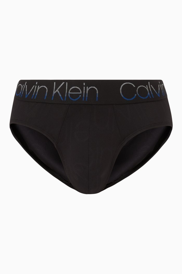 

Chill Logo Brief in Microfiber Jersey, Black