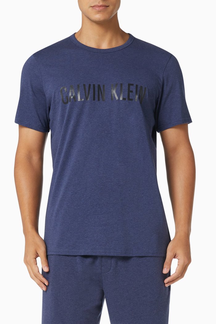 

Intense Power Lounge T-shirt in Jersey, Blue
