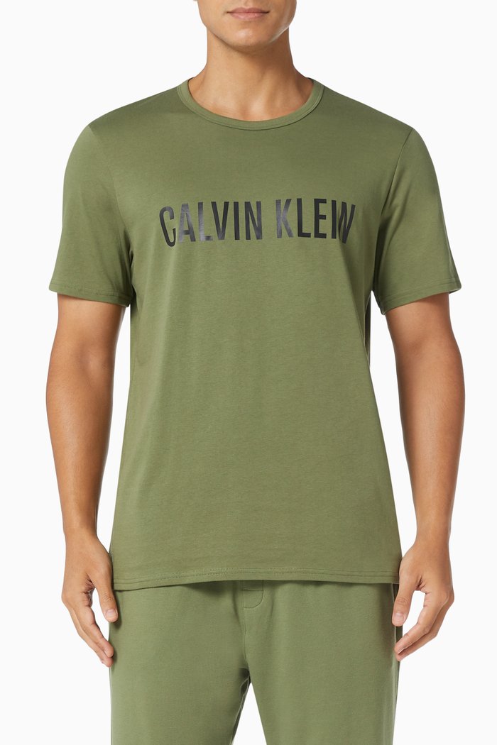 

Intense Power Lounge T-shirt in Jersey, Green