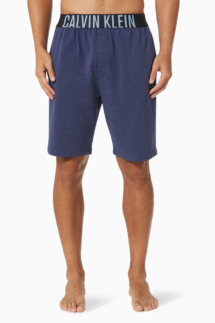

Intense Power Lounge Shorts in Blend Terry, Blue