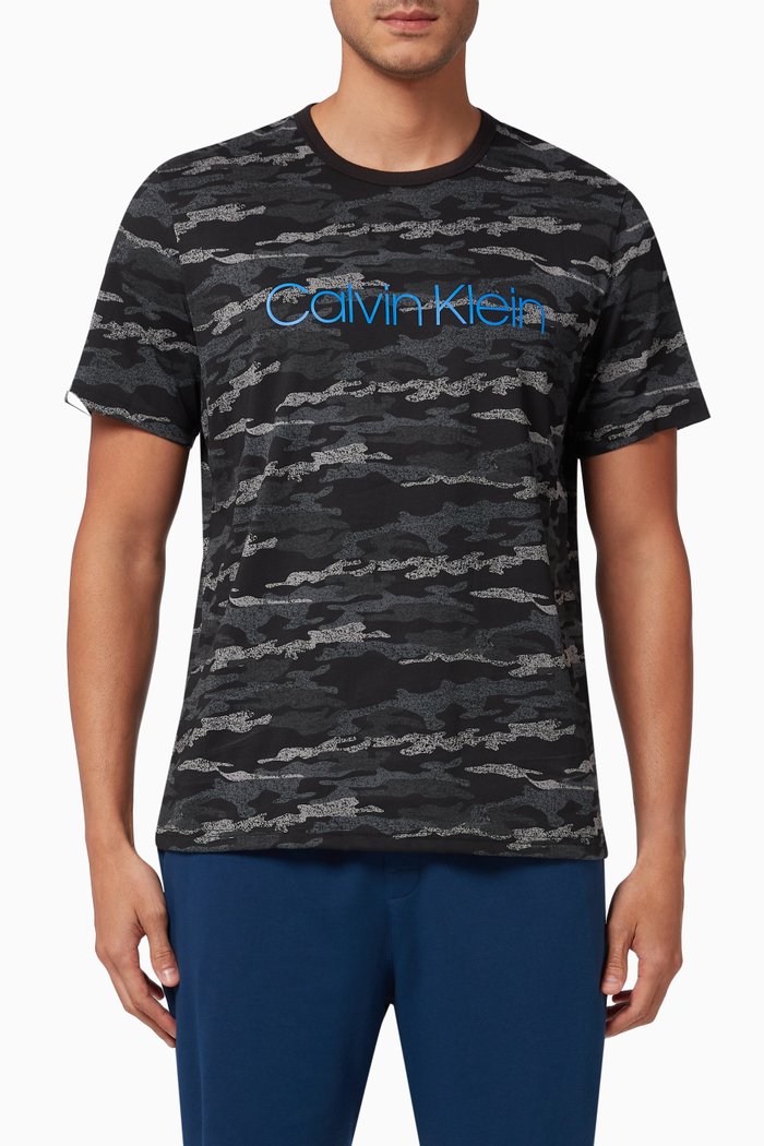 

Logo T-Shirt in Cotton Jersey, Black