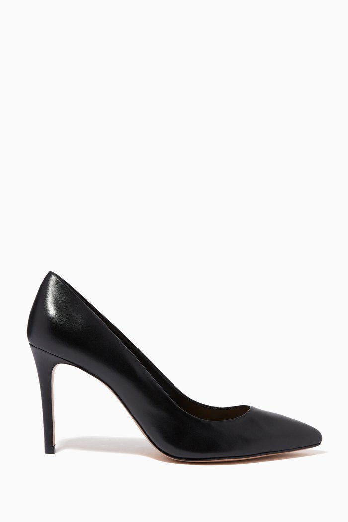 

Classic Pumps in Smooth Leather, Black