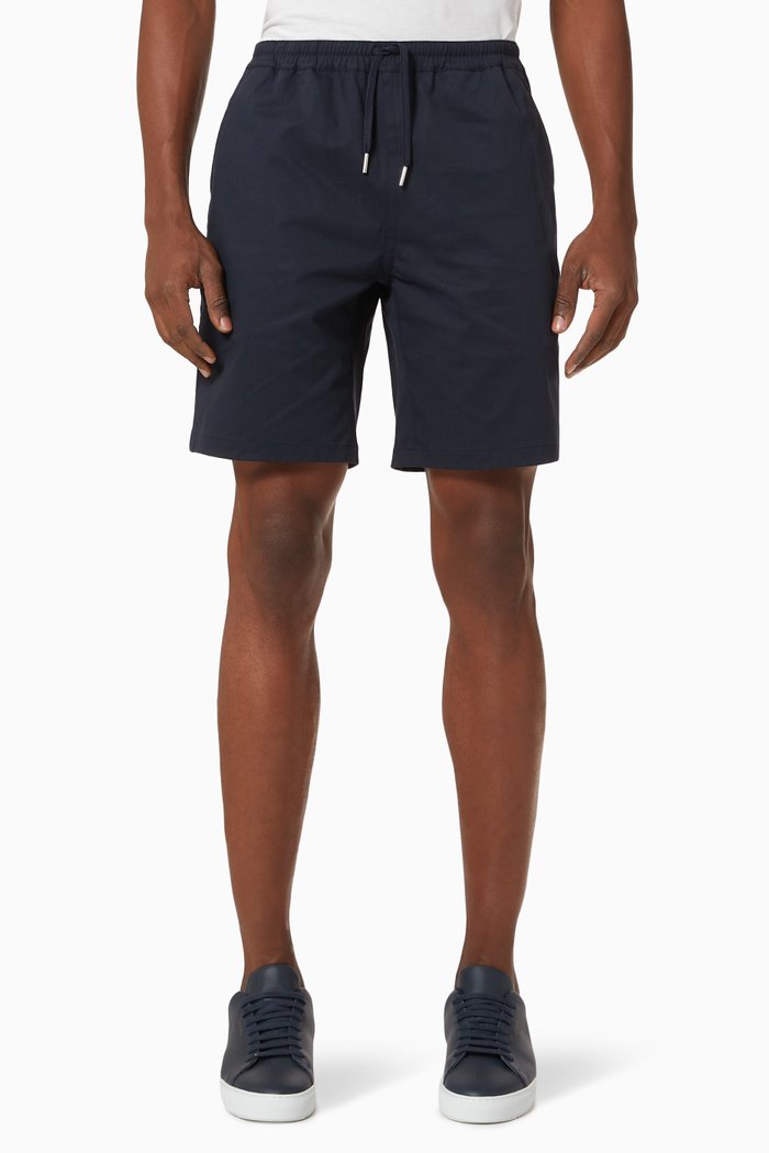 Gamma Shorts in Organic Cotton, Blue
