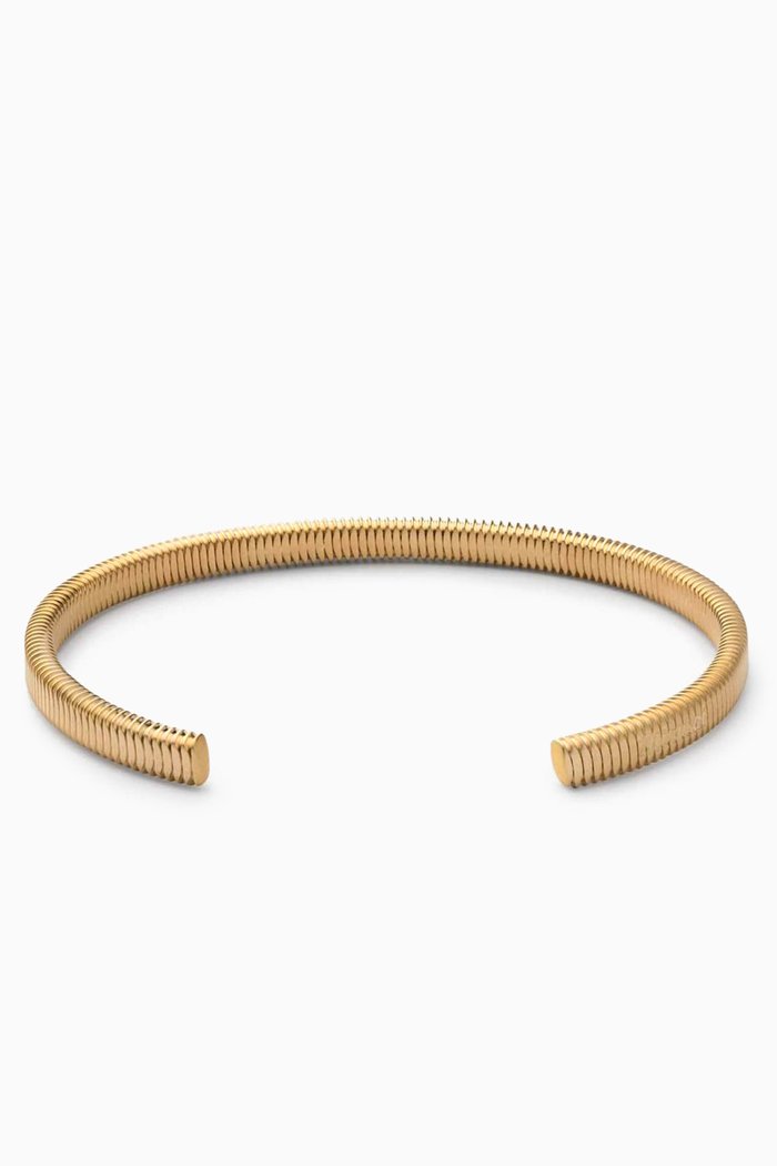 

Thread Cuff in 18kt Gold Plating