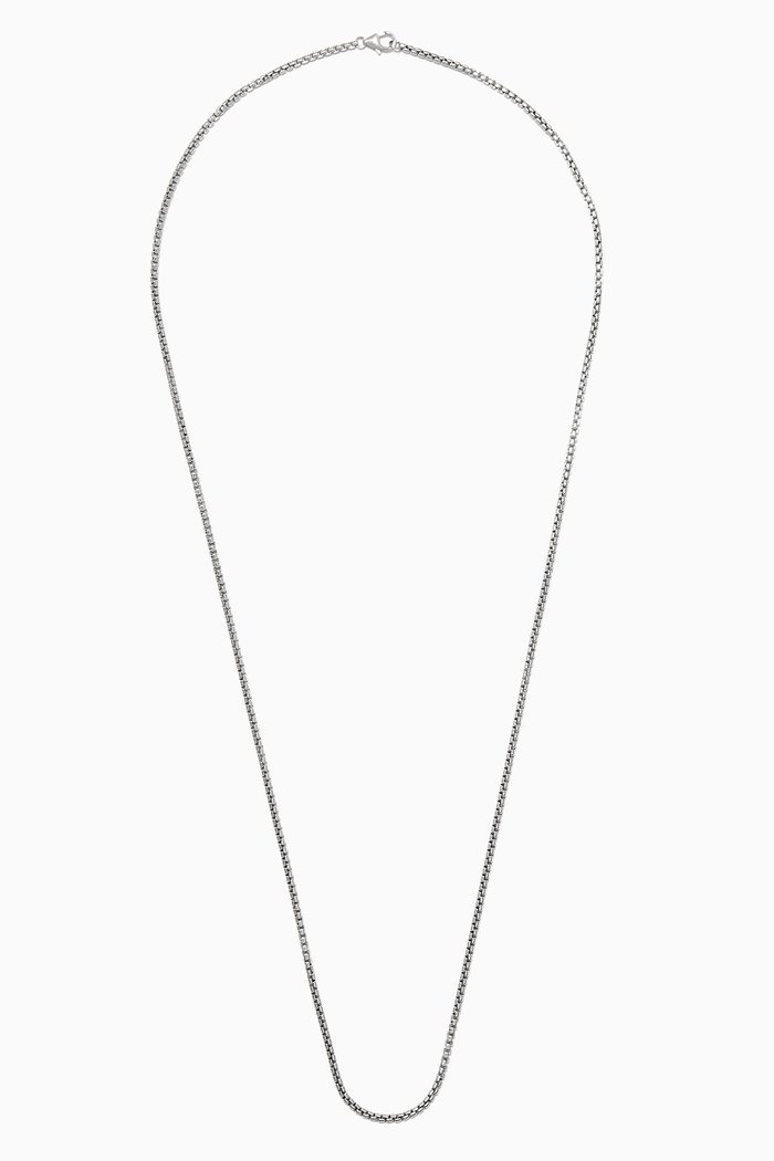 

Venetian Chain Necklace in Sterling Silver