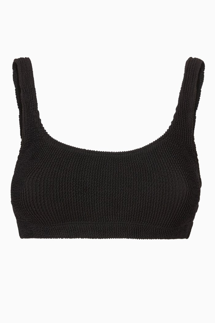 

Always Fits Scoop Bra Top, Black