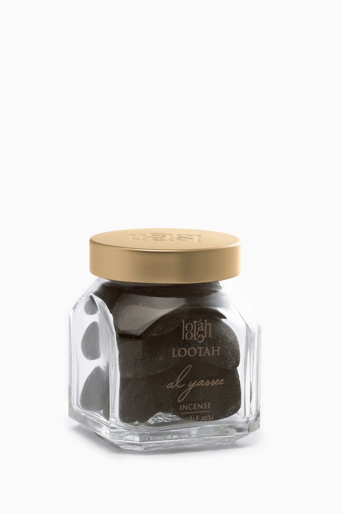 

Small Al Yasee Bakhoor, 77g, Multicolour