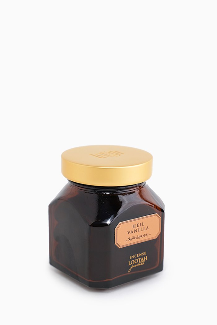 

Small Heil Vanilla Bakhoor, 77g, Multicolour