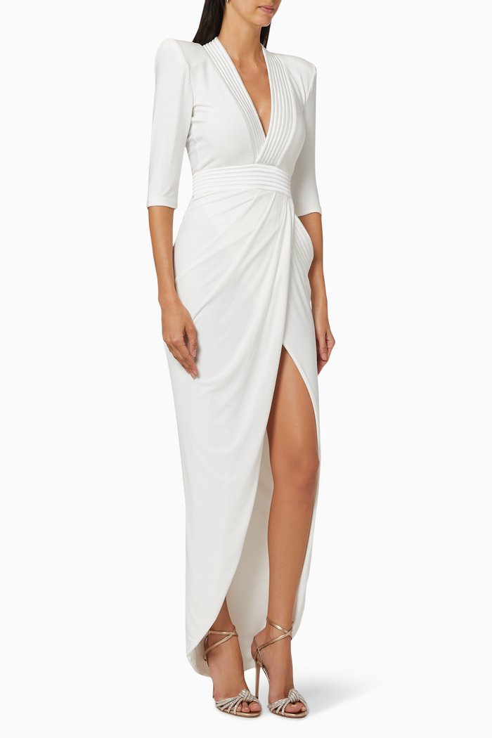 

Eye of Horus Gown, White