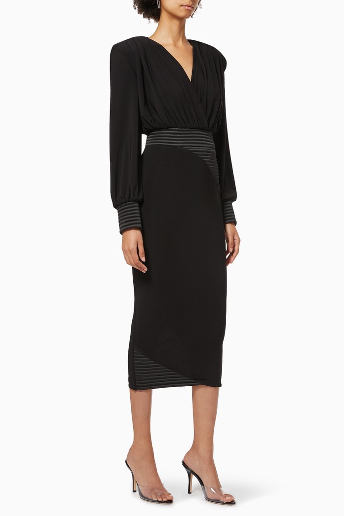 

Lover Man Dress in Jersey, Black