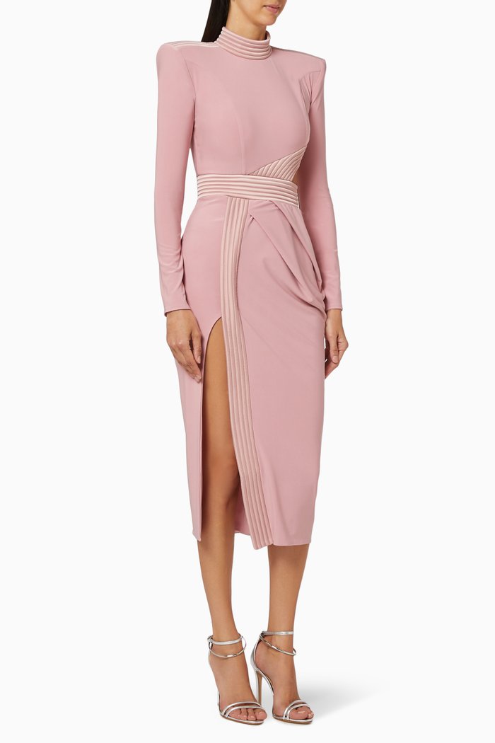 

Speak Now Midi Dress, Pink