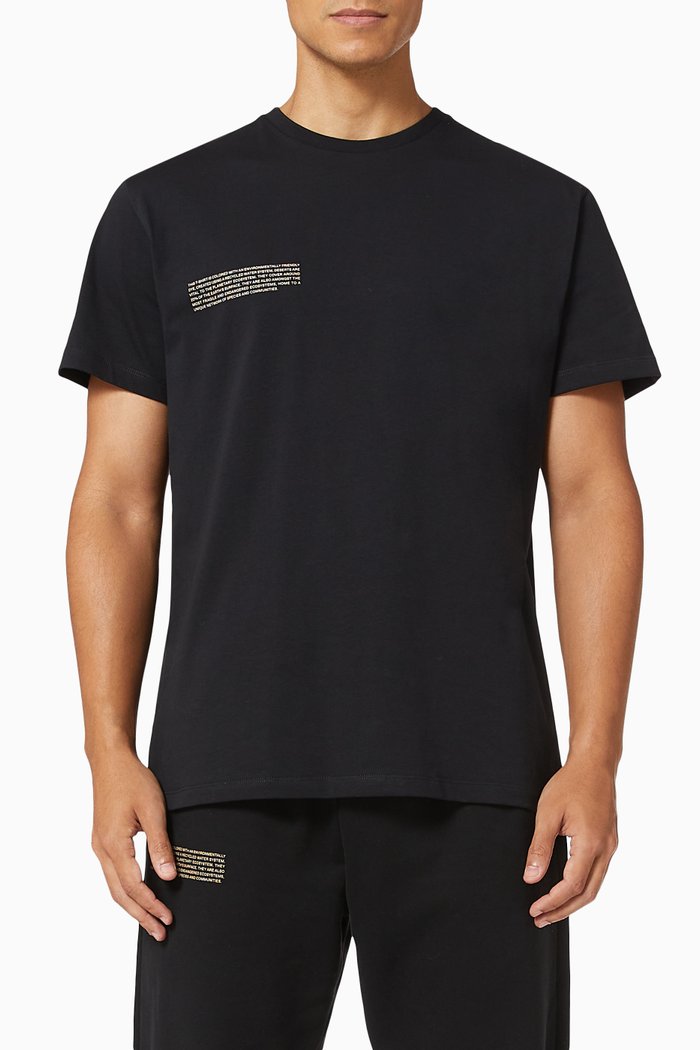 

Organic Cotton T-shirt, Black