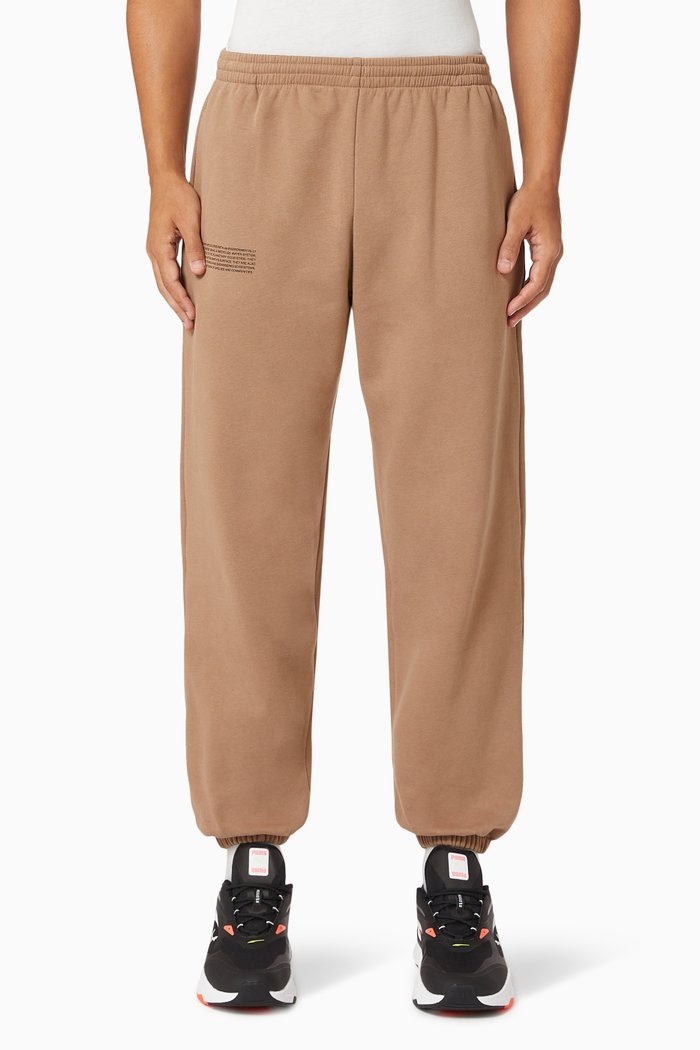 Organic Cotton Track Pants, Neutral