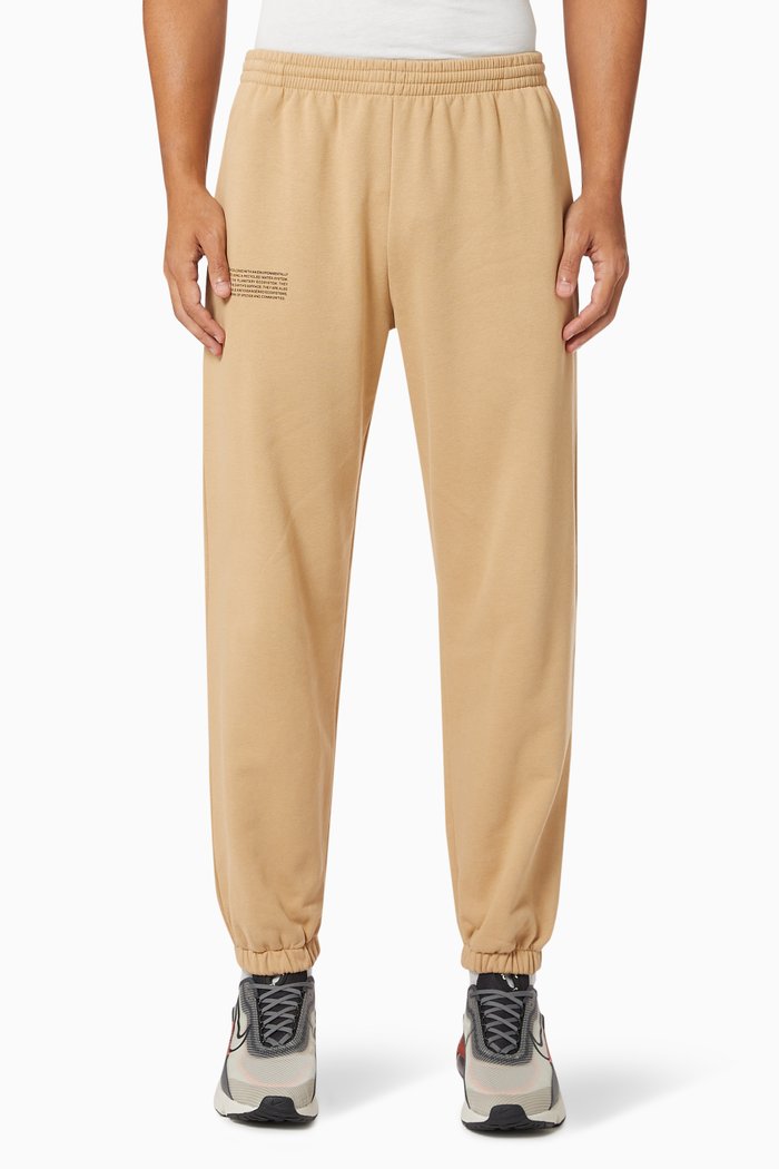 

Lightweight Organic Cotton Track Pants, Neutral