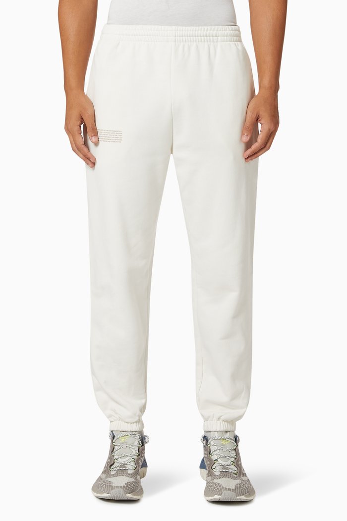 

Lightweight Organic Cotton Track Pants, Neutral