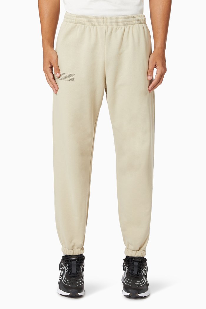 

Organic Cotton Track Pants, Neutral