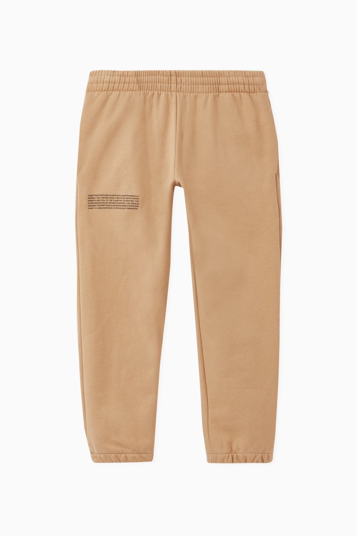 

Recycled Cotton Track Pants, Neutral