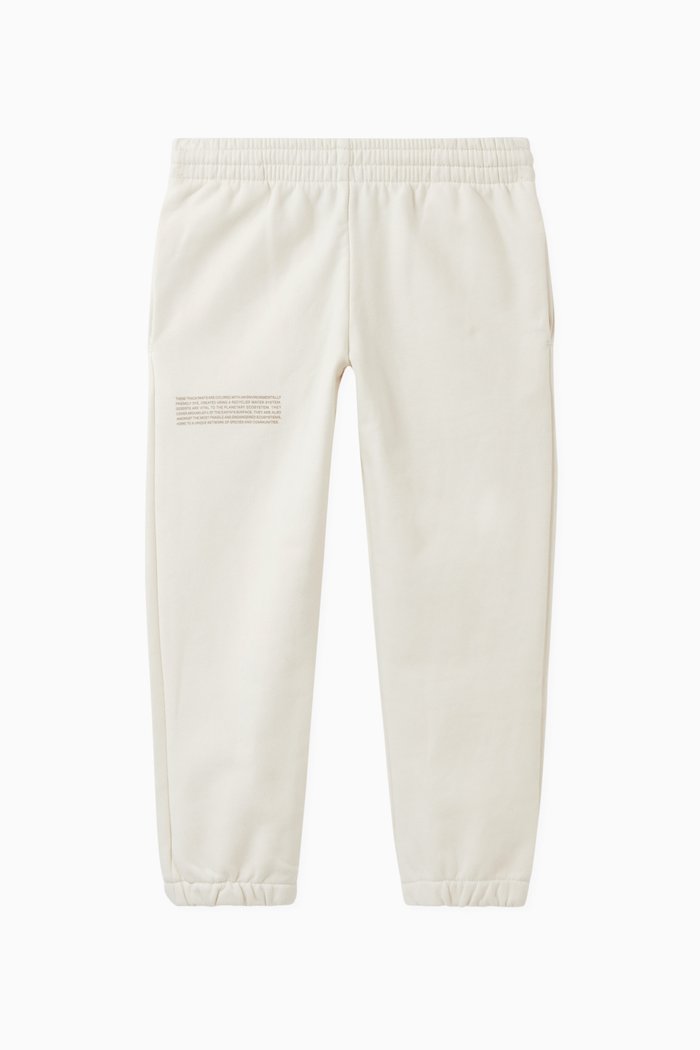 

Lightweight Recycled Cotton Track Pants, Neutral