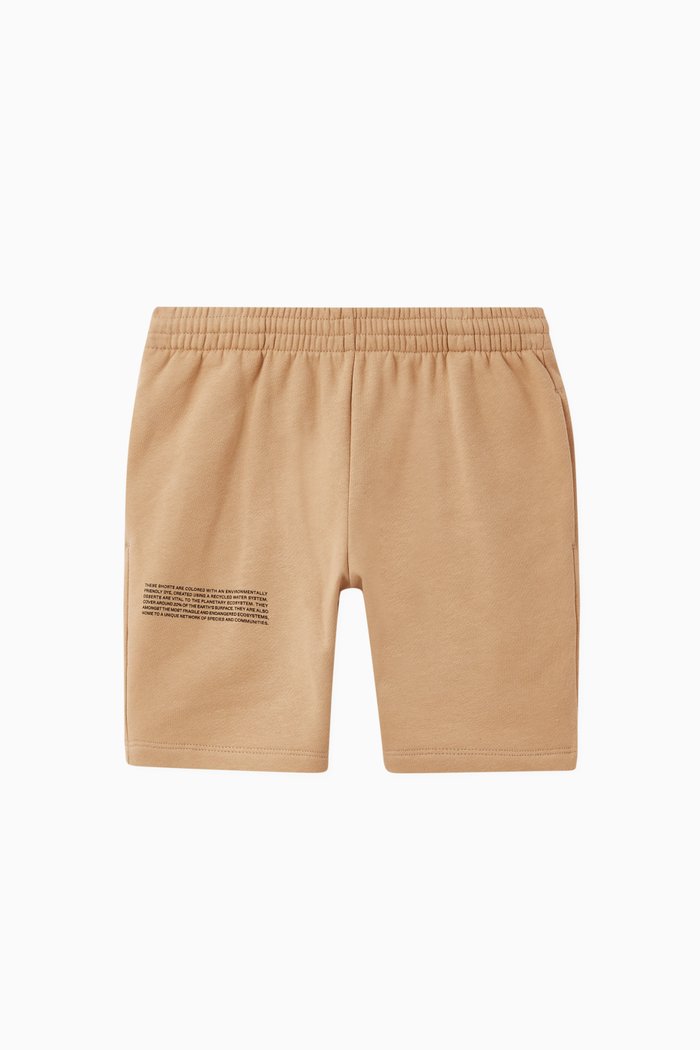 

Recycled Cotton Long Shorts, Neutral