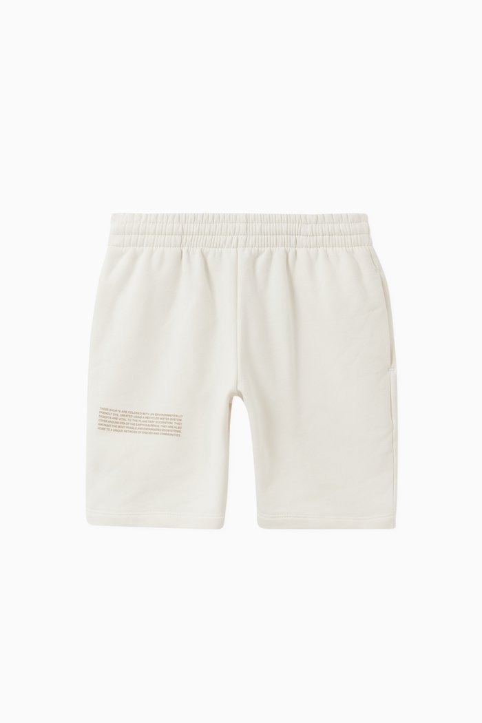 

Recycled Cotton Long Shorts, Neutral