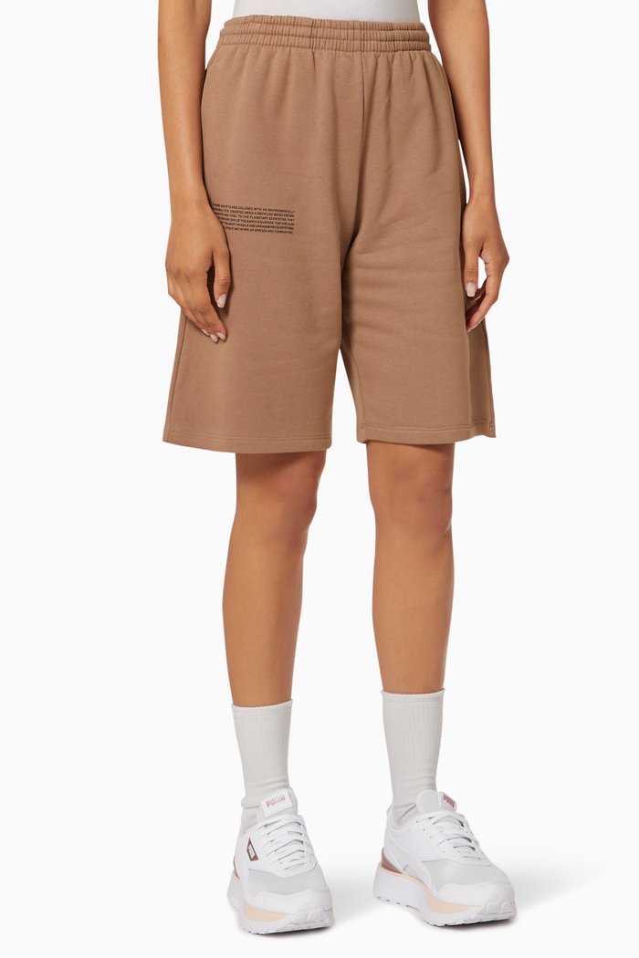 

Organic Cotton Long Shorts, Neutral