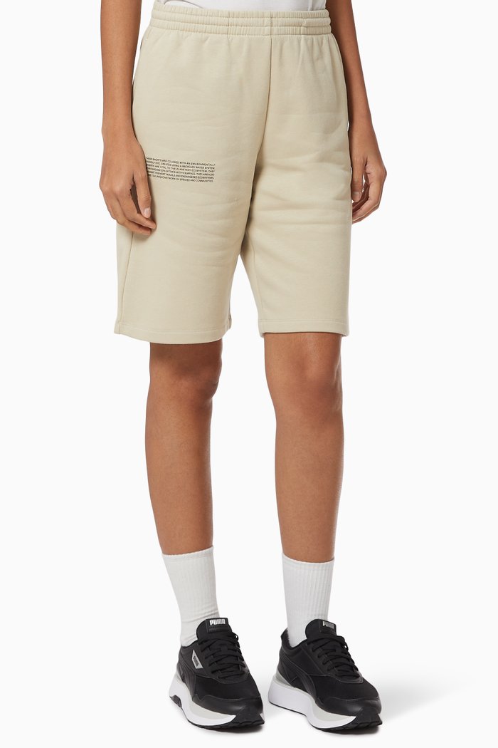 

Lightweight Organic Cotton Long Shorts, Neutral