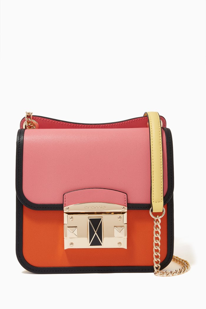 It Eyeliner Crossbody Bag in Calfskin Leather, Multicolour