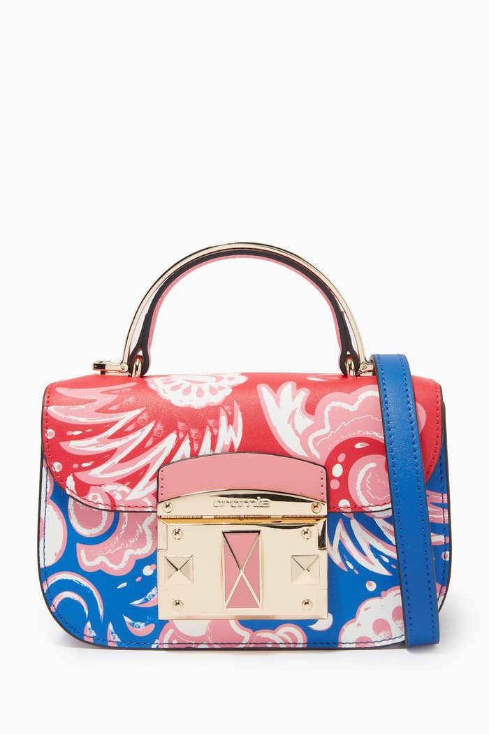 

It Hawaii Handbag in Calfskin Leather, Multicolour
