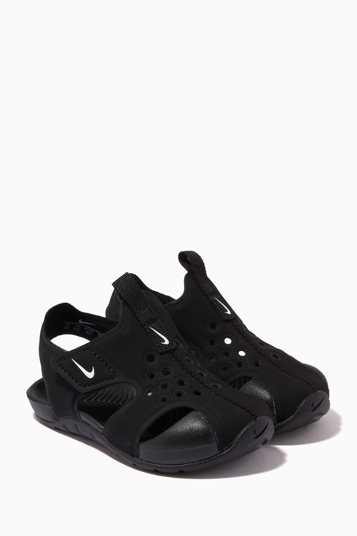 

Sunray Protect 2 Sandals in Faux Leather, Black