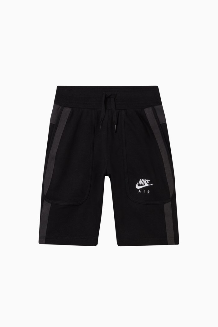 

Sportswear Air Shorts in French Terry, Black