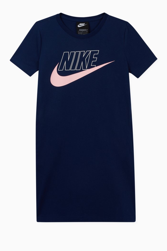 

Sportswear Futura T-shirt Dress in Cotton, Blue